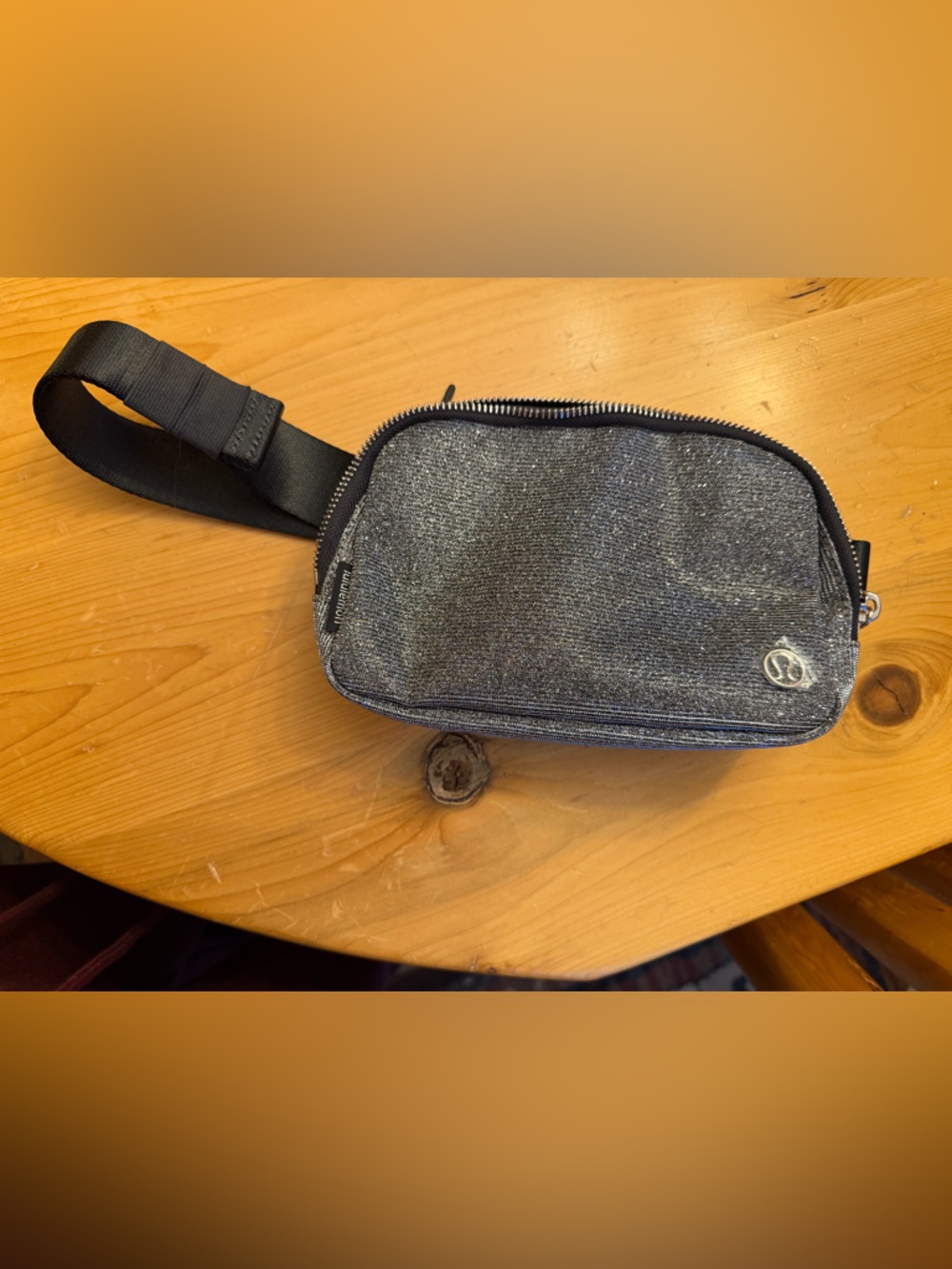 lululemon crossbody Glitter